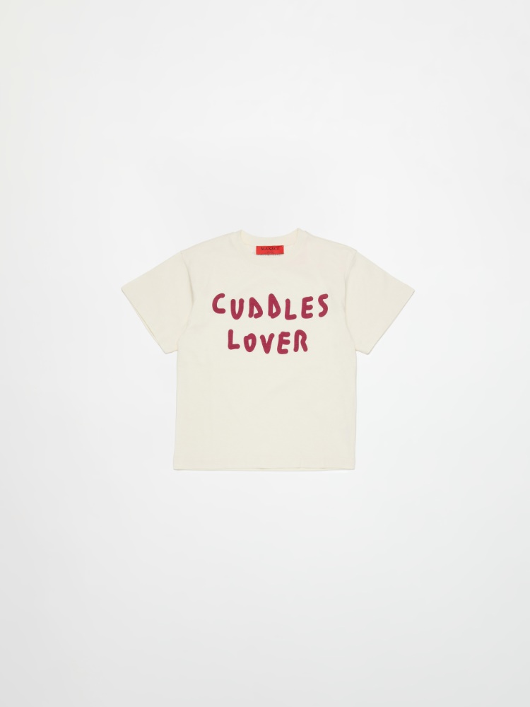 Camiseta con estampado Cuddles Lover KID Camiseta con estampado Cuddles Lover KID - WHITE - MAX&Co.