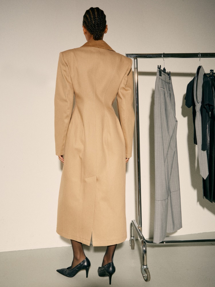 Cotton drill coat Sami Miró &Co.llaboration - MAX&Co. - 2