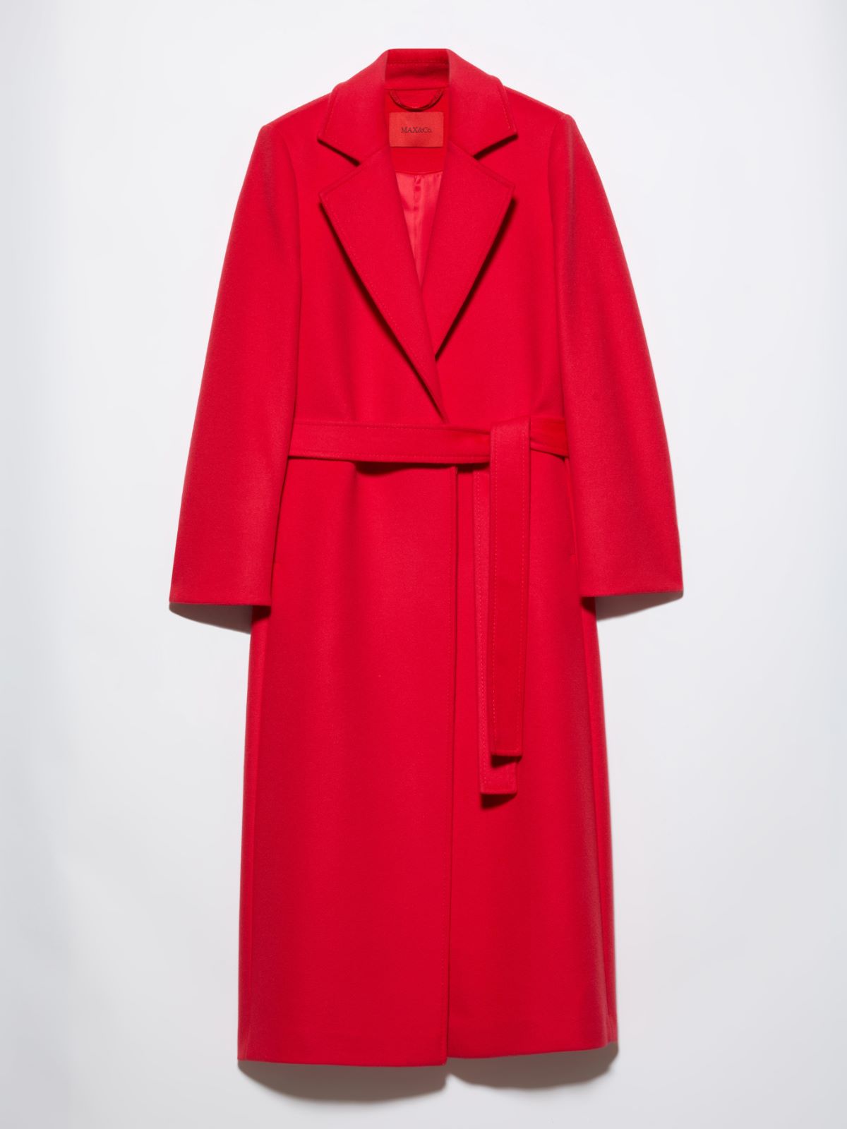 Longrun wool-drap coat - RED - MAX&Co. - 5