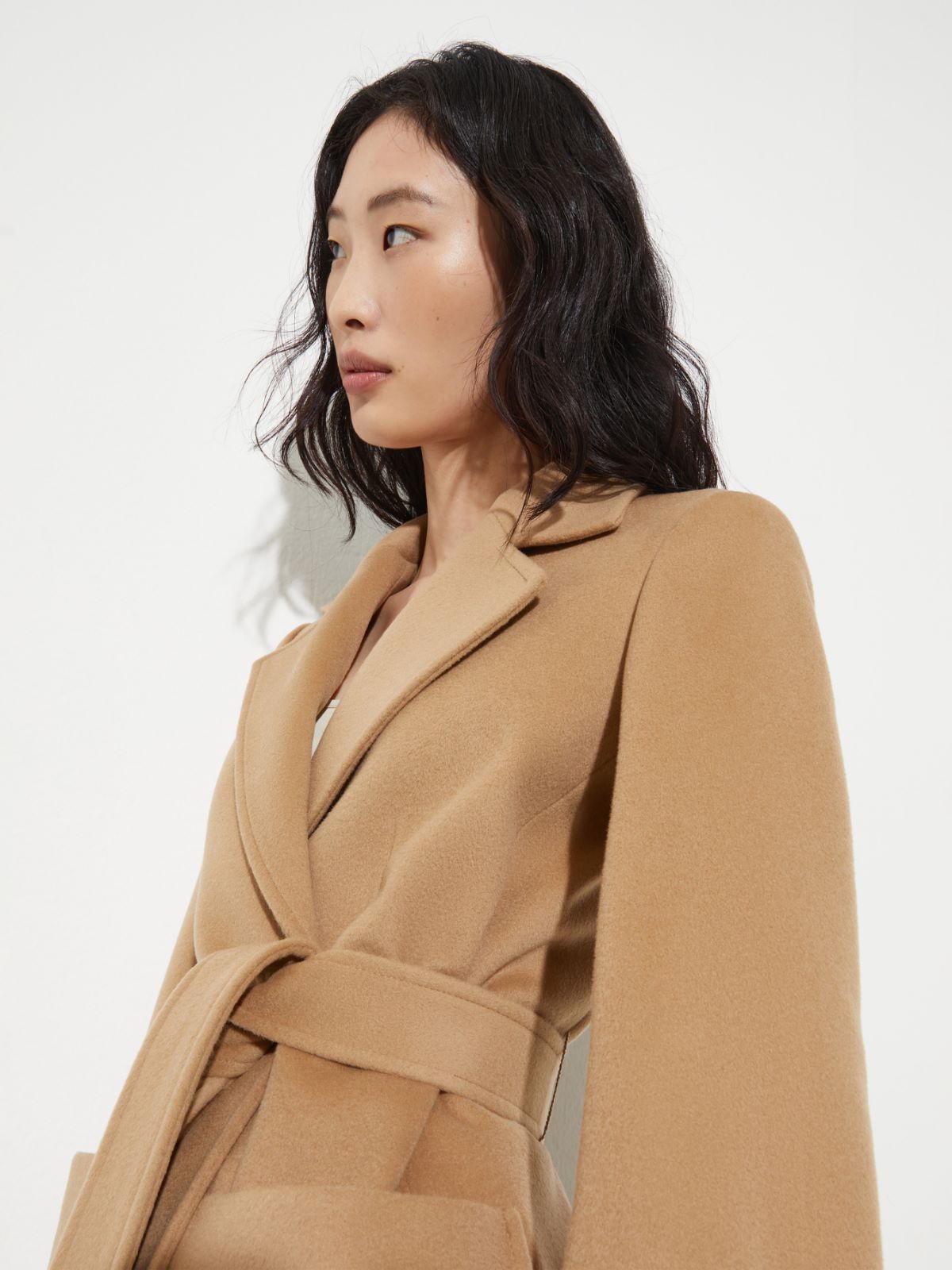 Runaway coat in drap - CAMEL - MAX&Co. - 3