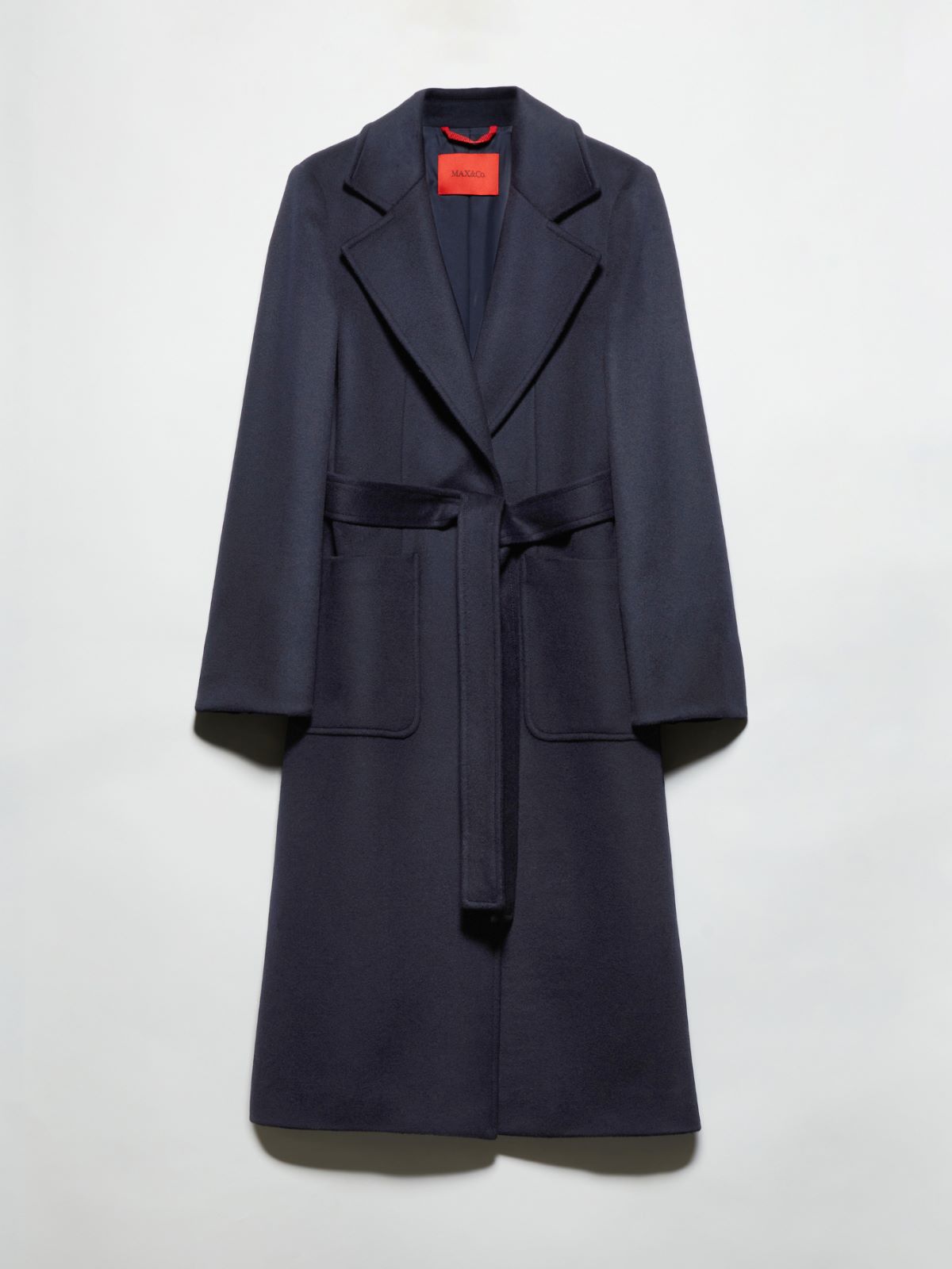 Runaway coat in drap - NAVY - MAX&Co. - 5