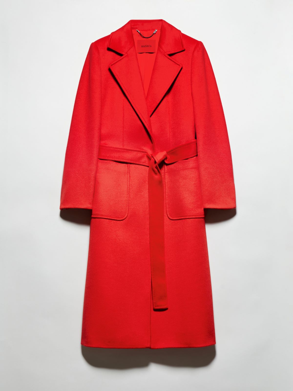 Runaway coat in drap - RED - MAX&Co. - 5