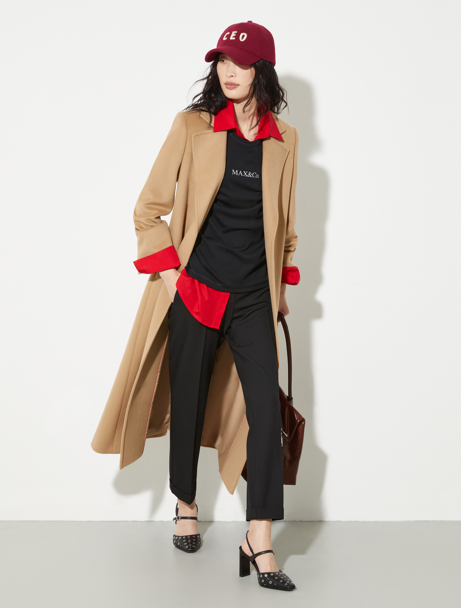 Longrun coat in drap - CAMEL - MAX&Co. - 4