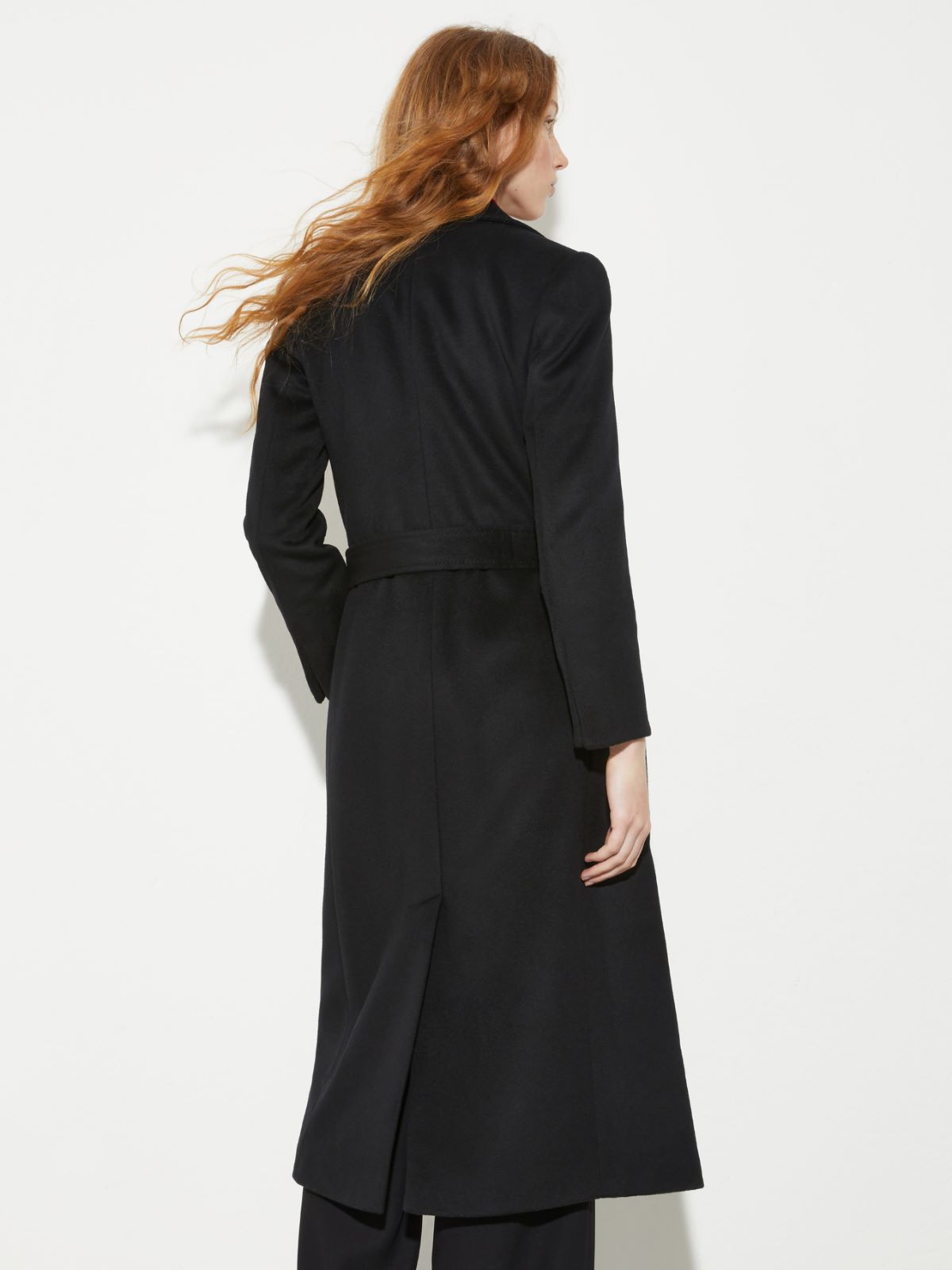 Longrun coat in drap - BLACK - MAX&Co. - 2
