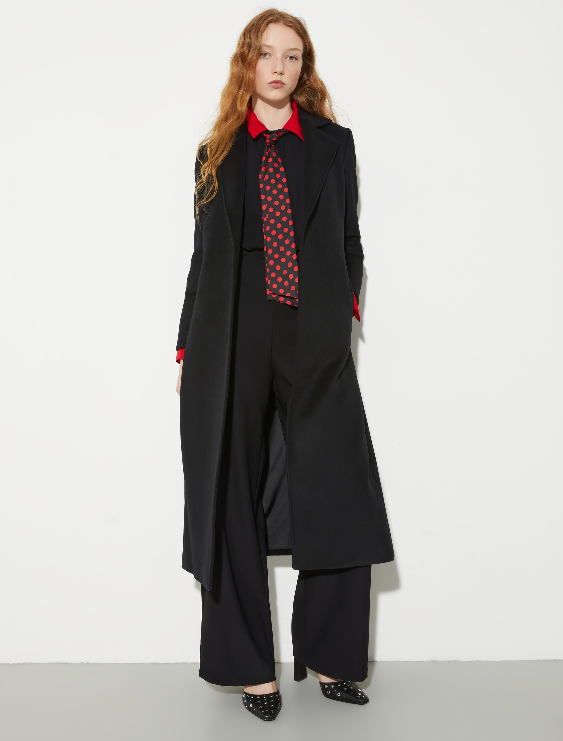 Longrun coat in drap - BLACK - MAX&Co. - 4