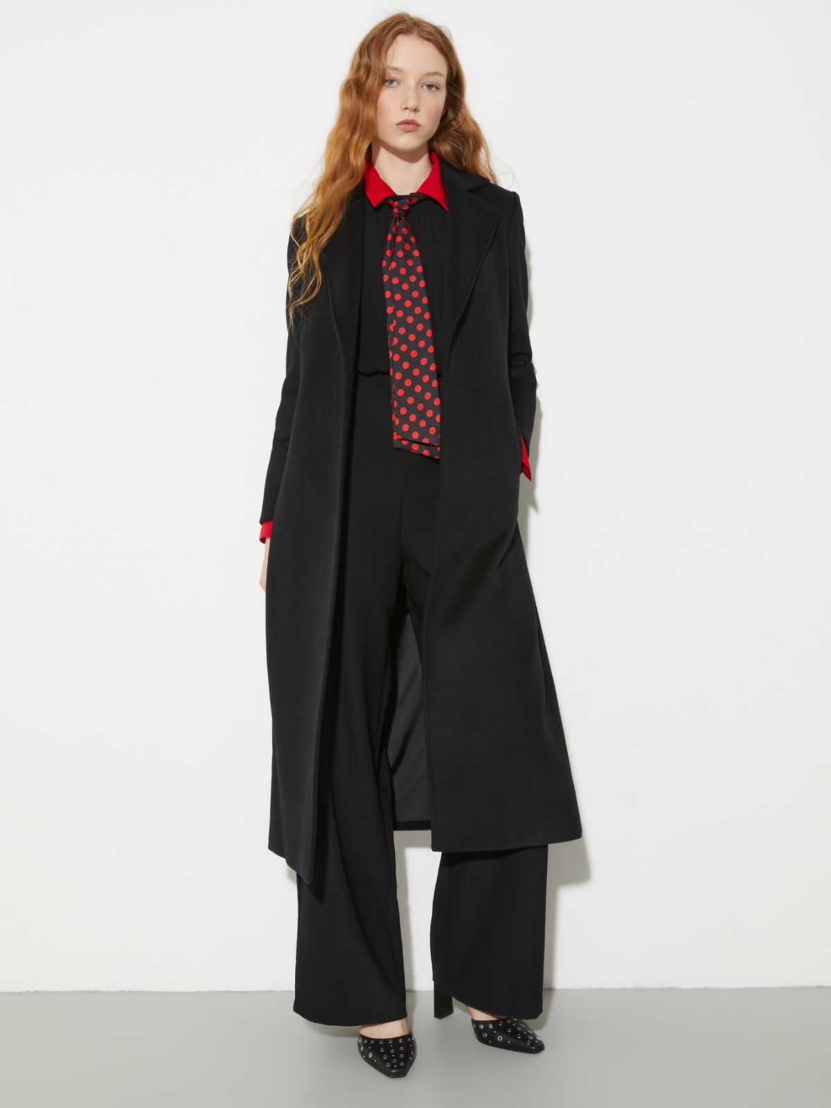 Longrun coat in drap - BLACK - MAX&Co. - 4
