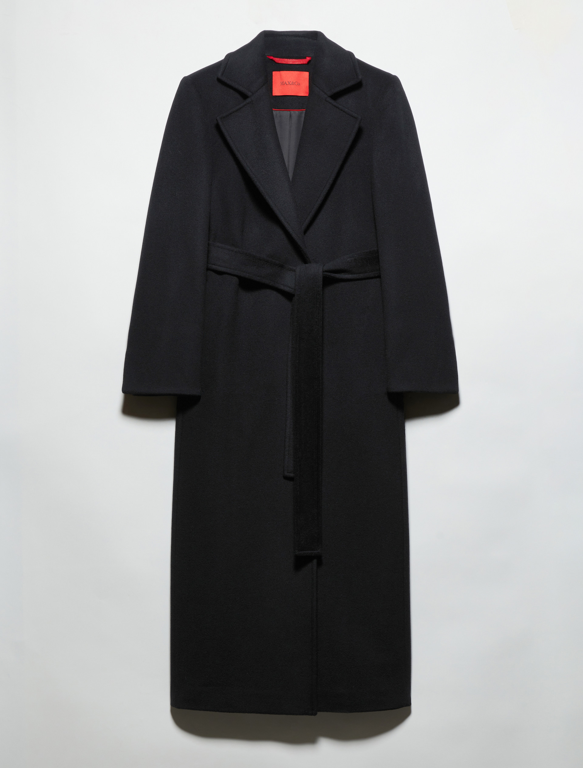 Longrun coat in drap - BLACK - MAX&Co. - 5