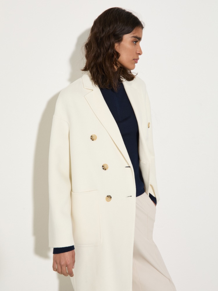 Double-sided wool coat - WOOL WHITE - MAX&Co.