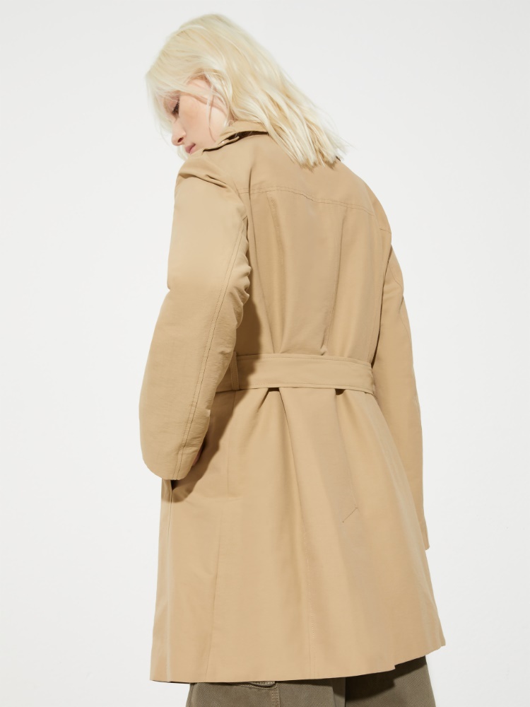 Trench doppiopetto in ottoman - MAX&Co. - 2