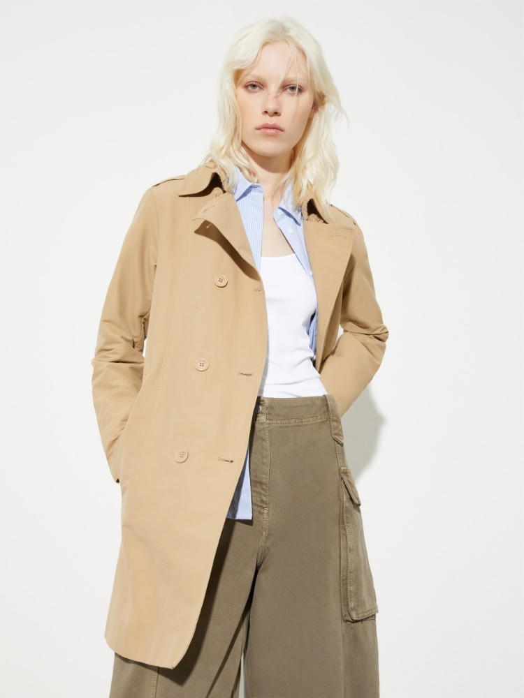 Trench doppiopetto in ottoman - MAX&Co.