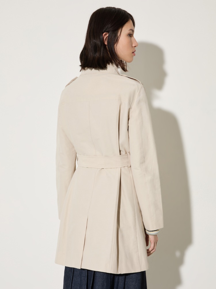 Trench doppiopetto in ottoman - MAX&Co. - 2