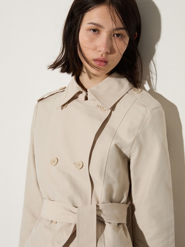 Trench doppiopetto in ottoman - MAX&Co. - 3