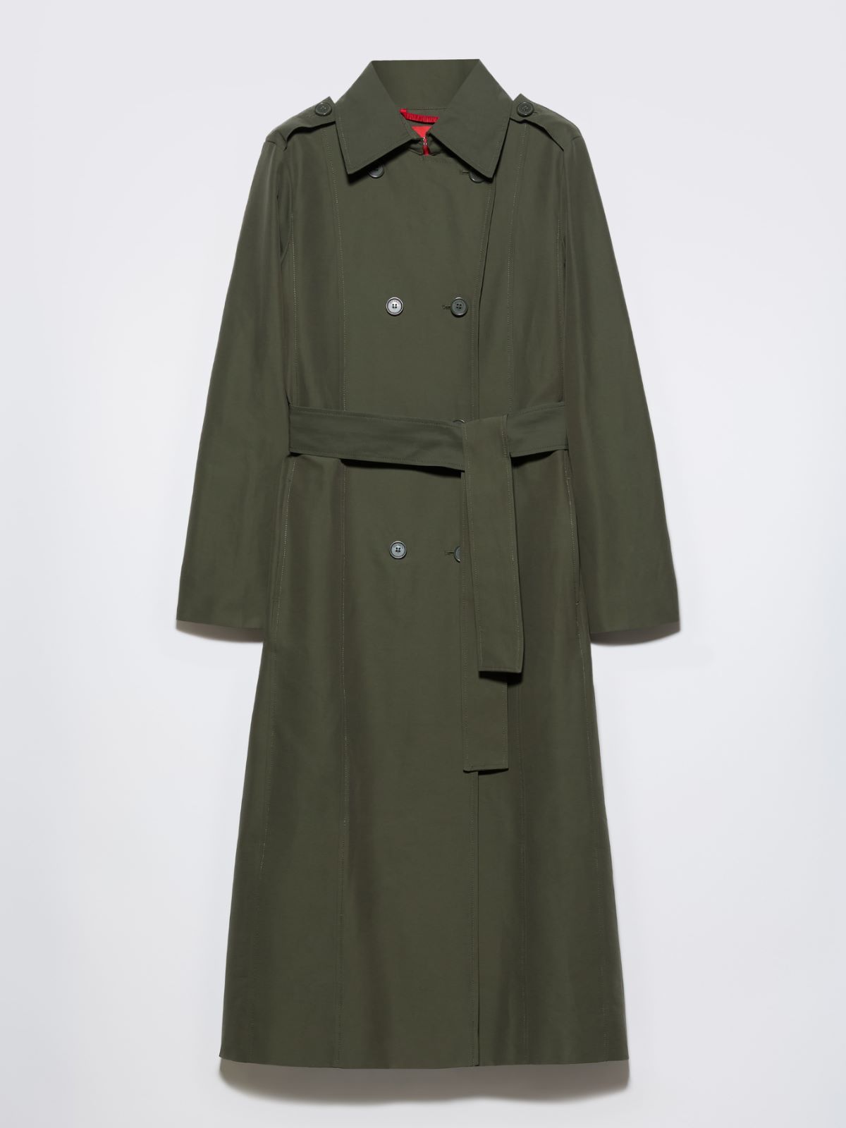 Ottoman midi trench coat - MILITARY GREEN - MAX&Co. - 5
