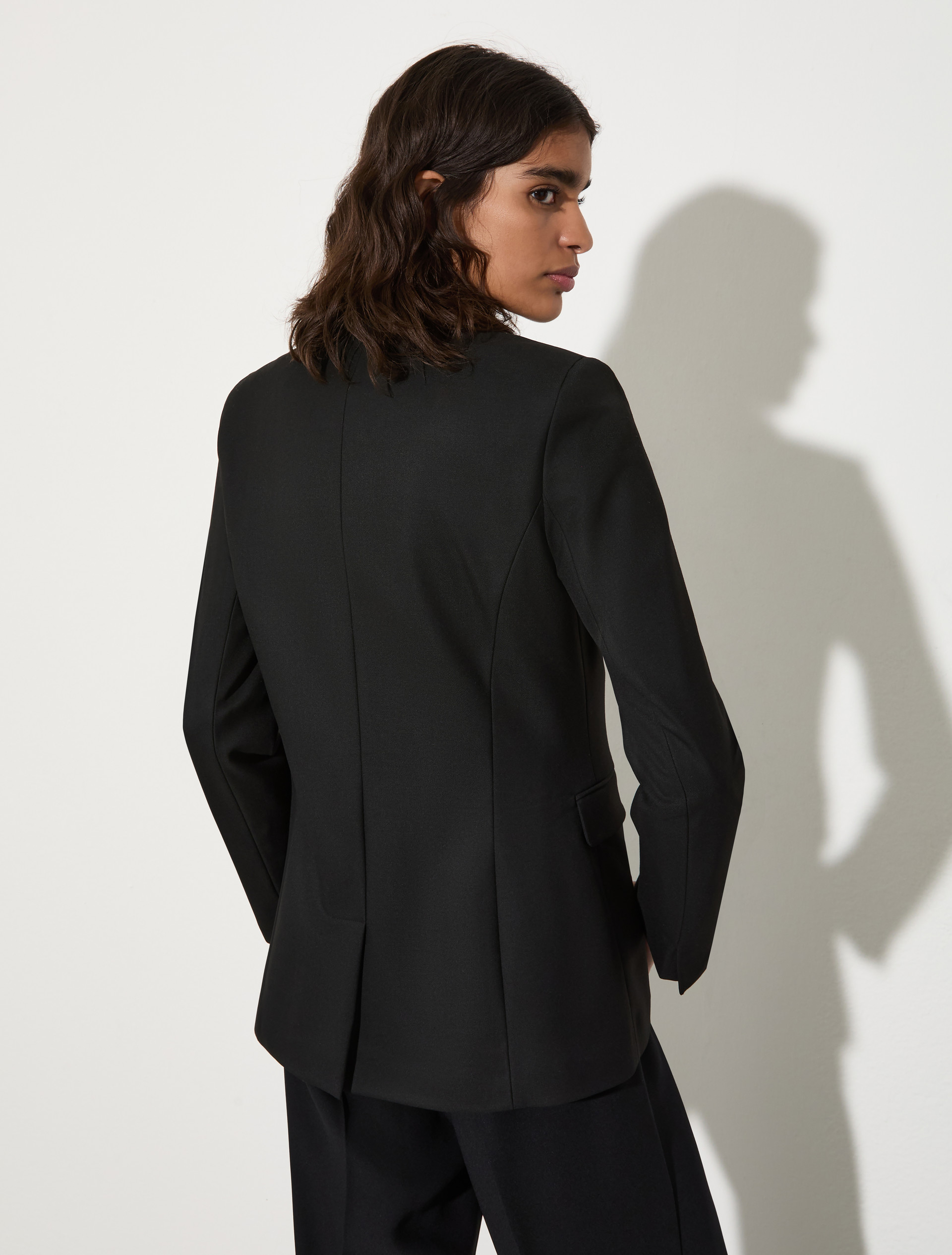 Double-breasted blazer - BLACK - MAX&Co. - 2