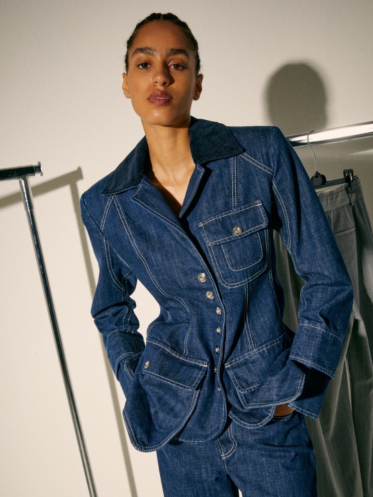 Denim jacket Sami Miró &Co.llaboration - MAX&Co.