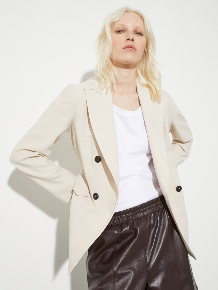 Envers satin blazer - BEIGE - MAX&Co.