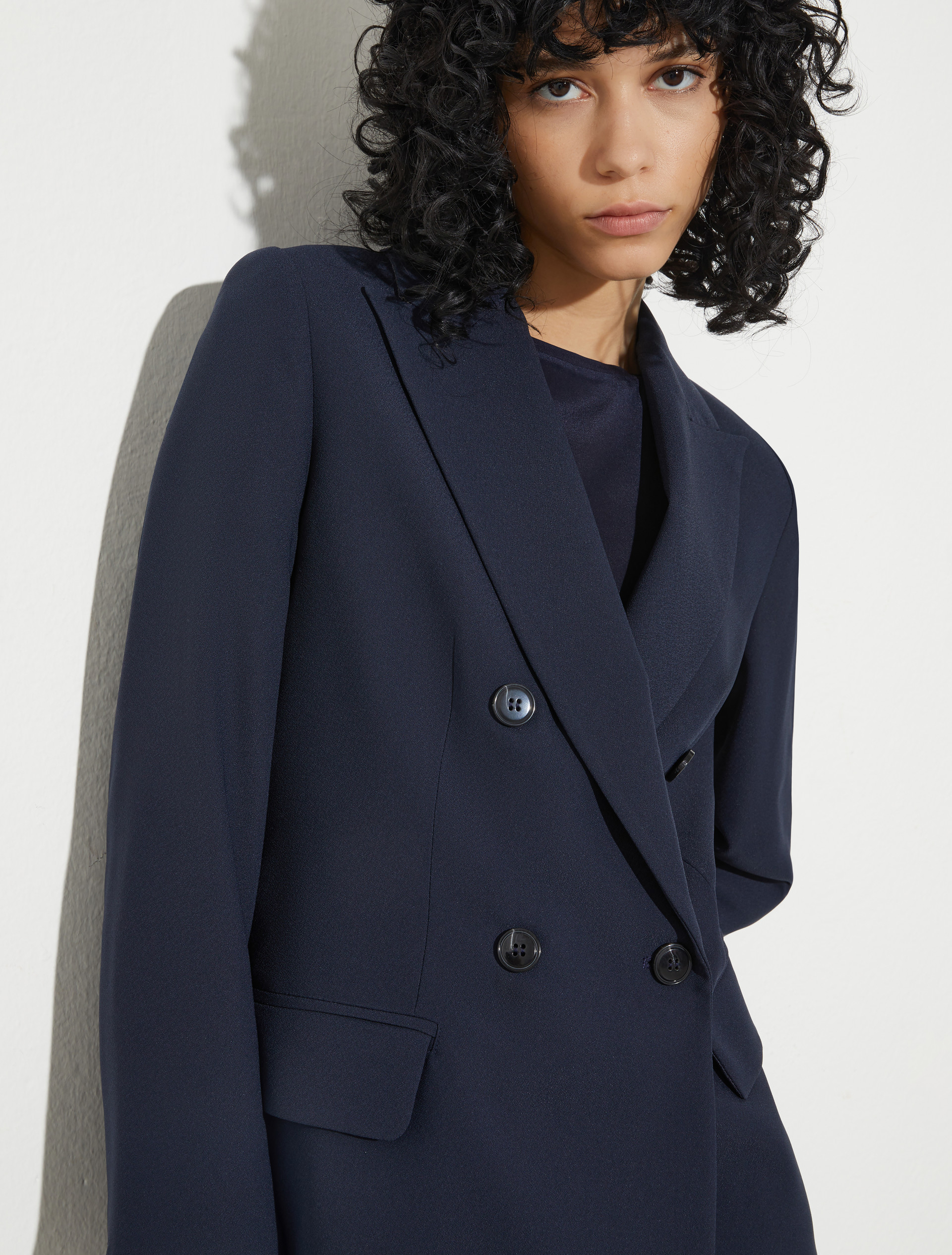 Envers satin blazer - ULTRAMARINE - MAX&Co. - 3