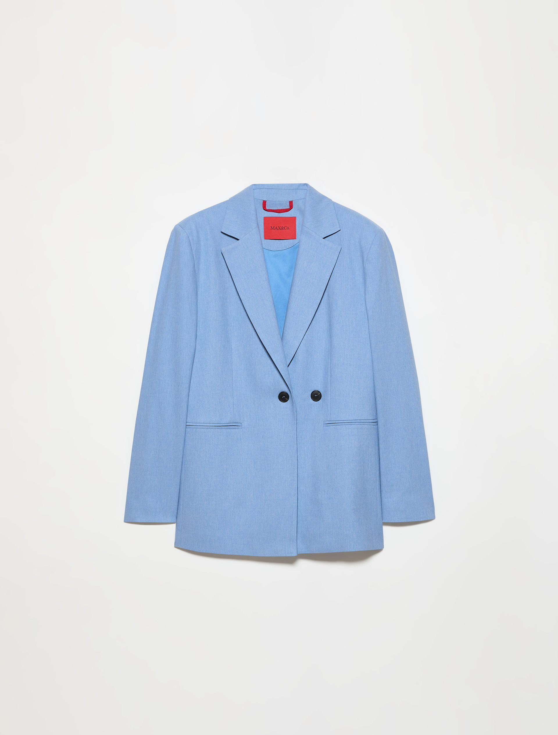 Wrap-back gabardine blazer - MAX&Co.