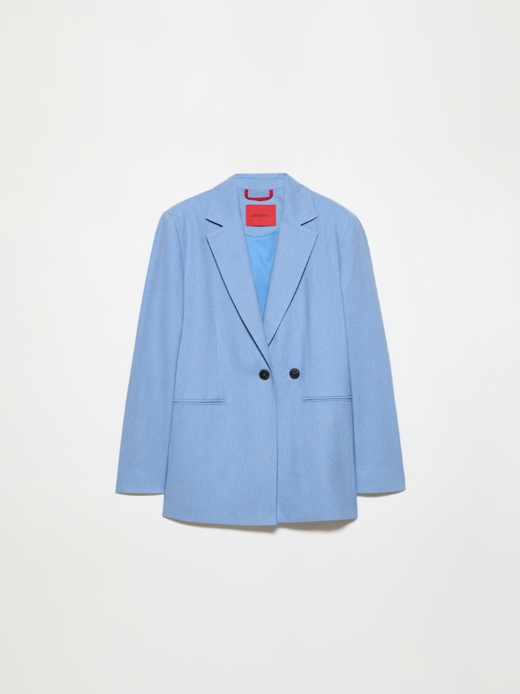 Wrap-back gabardine blazer - MAX&Co. - 6