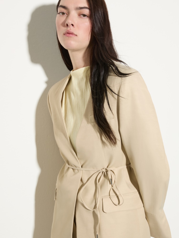 Blazer monopetto con cintura - MAX&Co. - 4