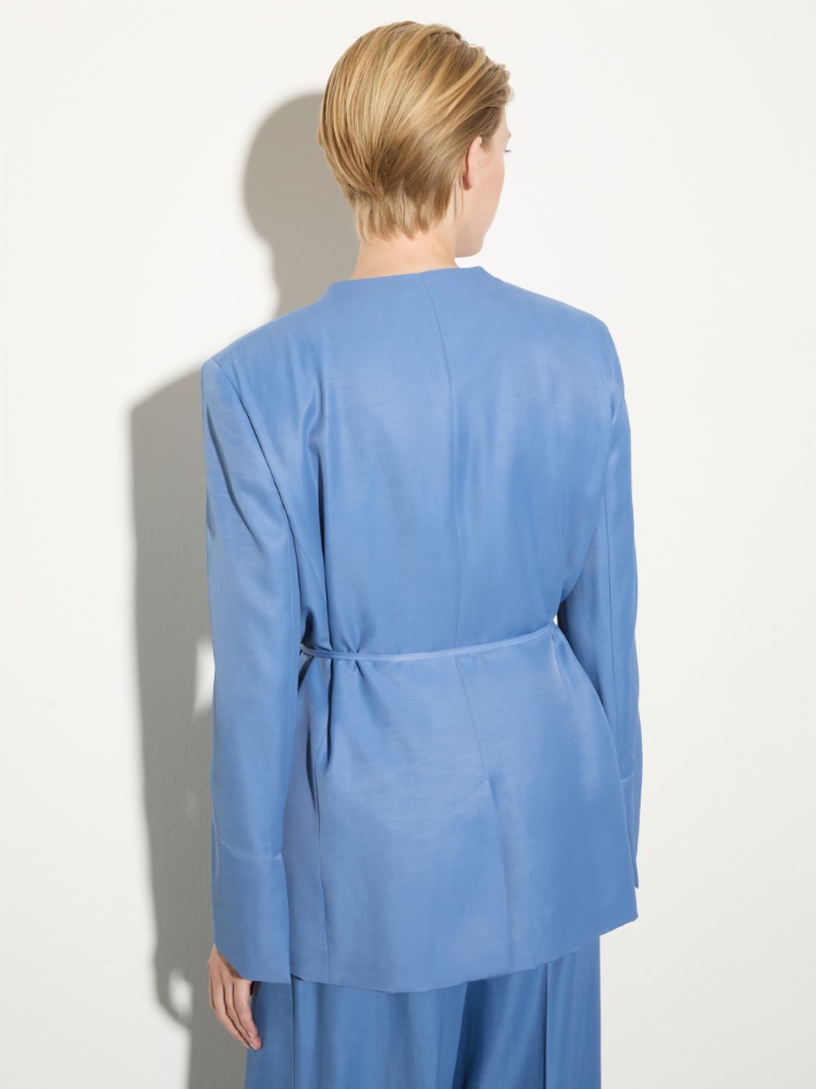 Blazer monopetto con cintura - AVIO - MAX&Co.