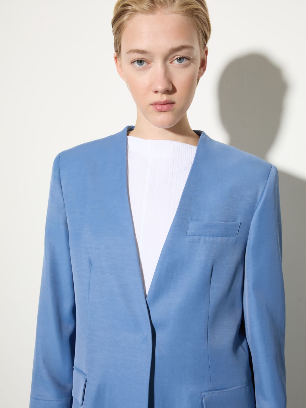Blazer monopetto con cintura - AVIO - MAX&Co.