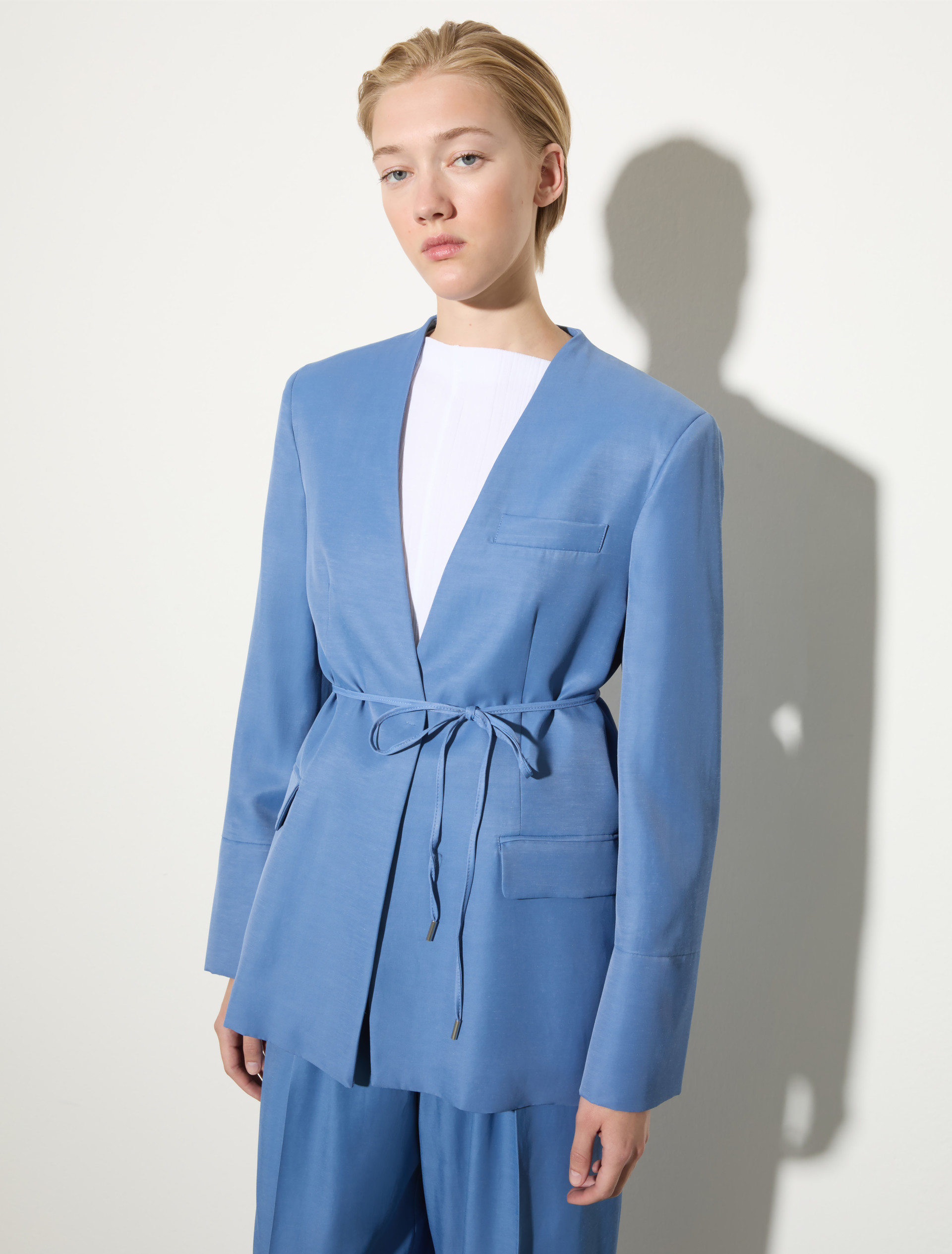 Blazer monopetto con cintura - MAX&Co.