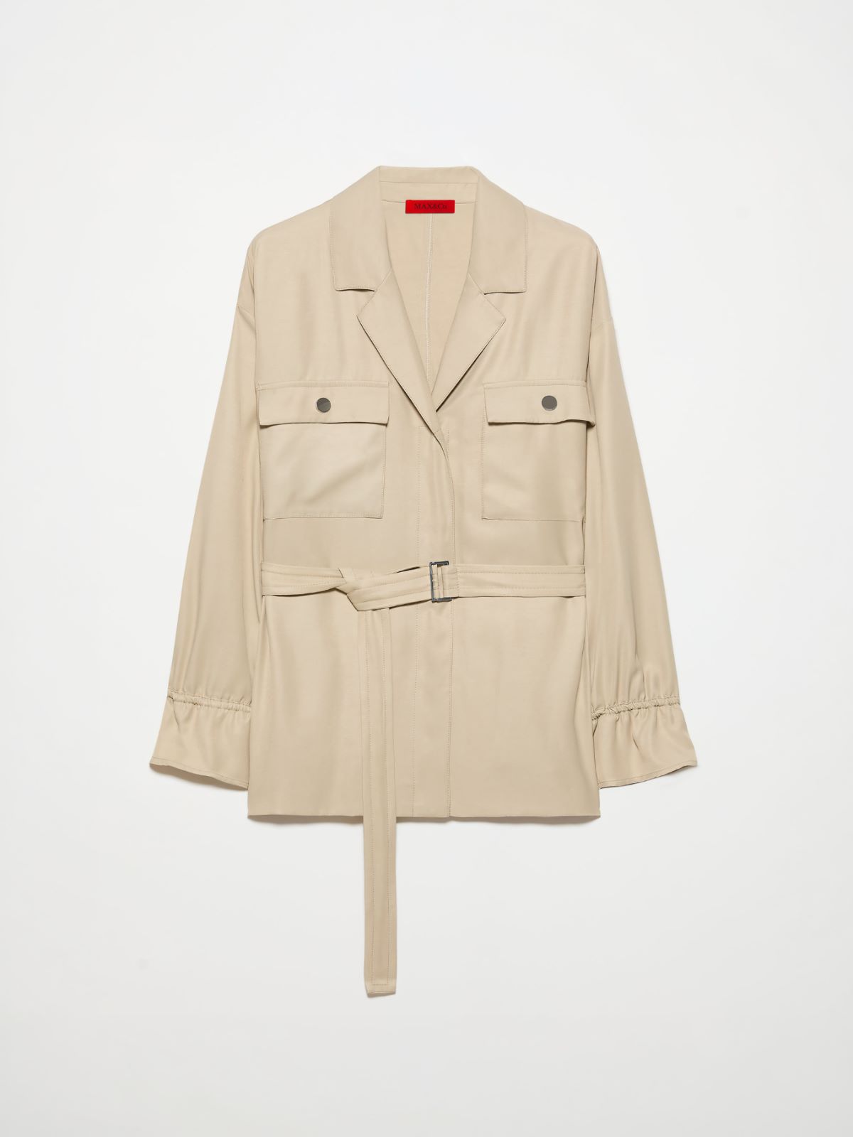 Surchemise avec ceinture - BEIGE - MAX&Co.