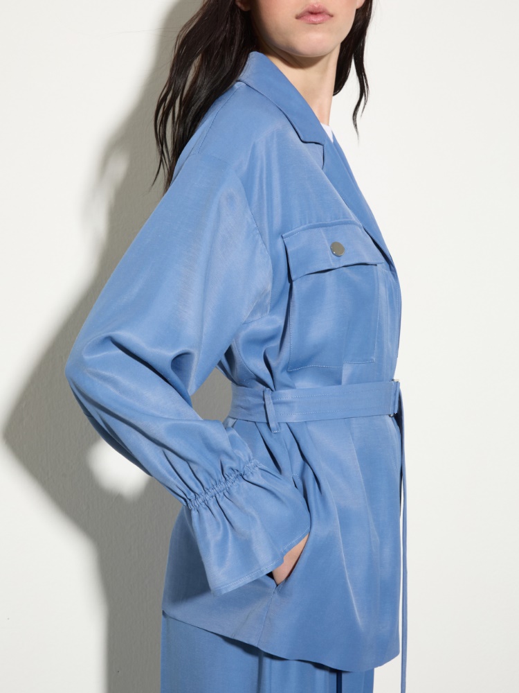 Giacca camicia con cintura - MAX&Co. - 4