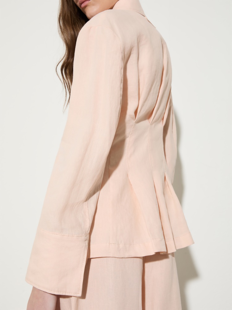 Slim pure linen blazer - MAX&Co. - 4