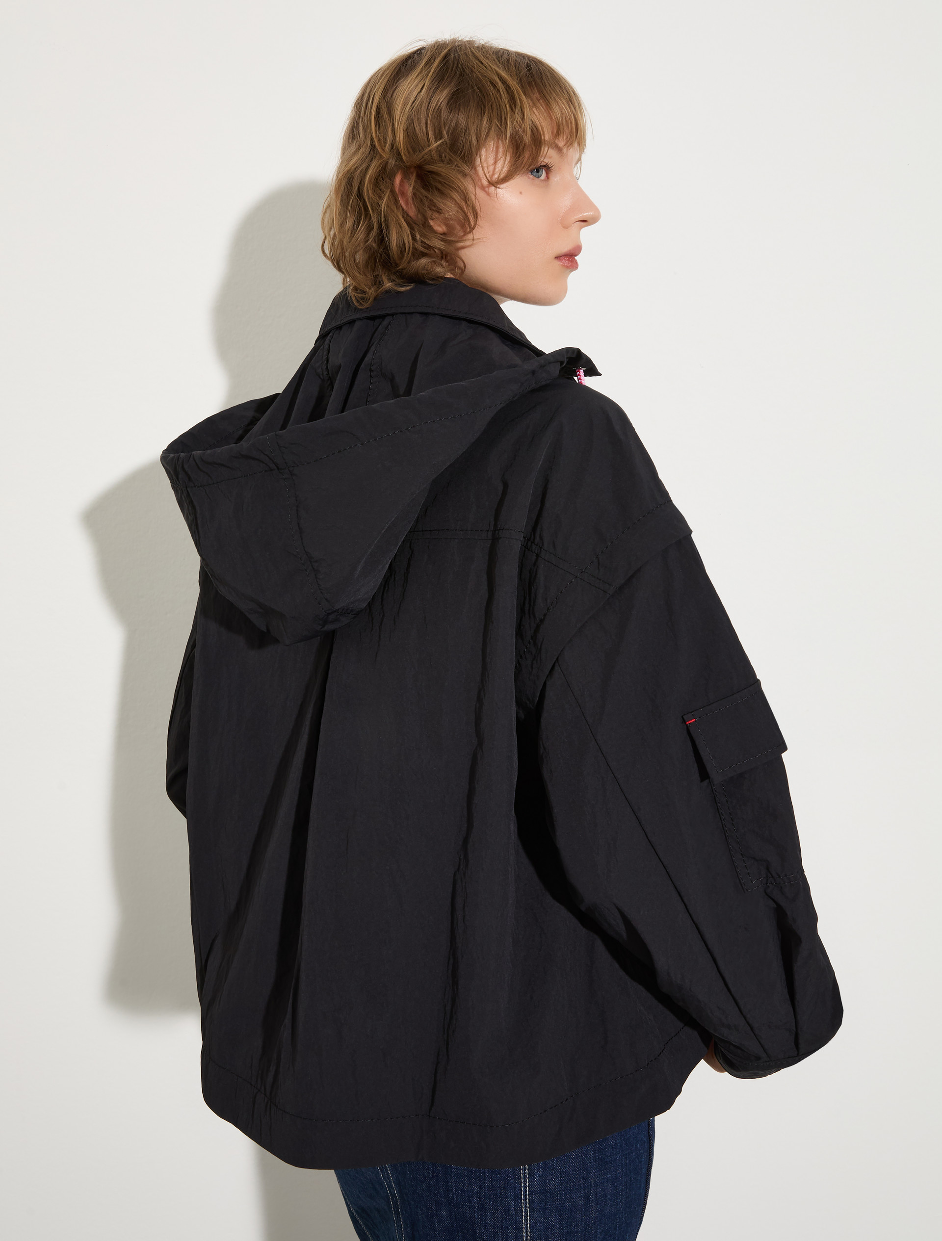 Water-repellent nylon jacket - BLACK - MAX&Co. - 2