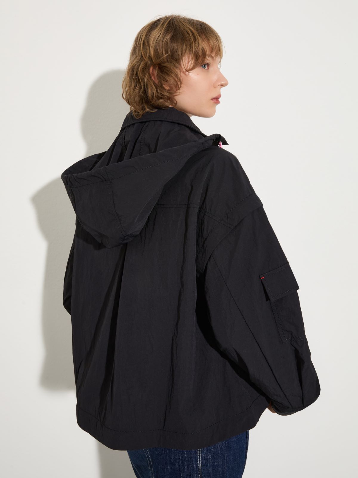 Water-repellent nylon jacket - BLACK - MAX&Co. - 2