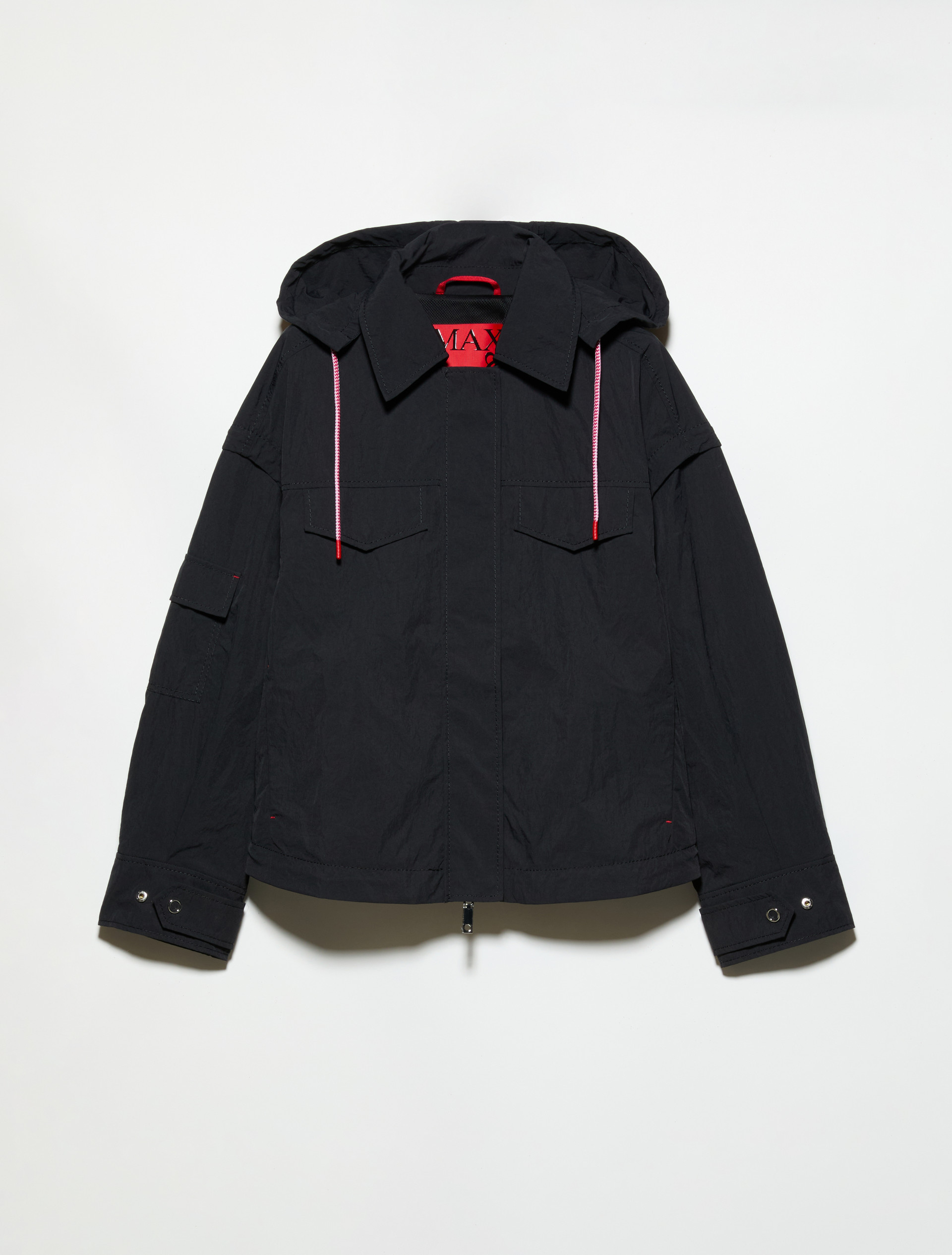 Water-repellent nylon jacket - BLACK - MAX&Co. - 5