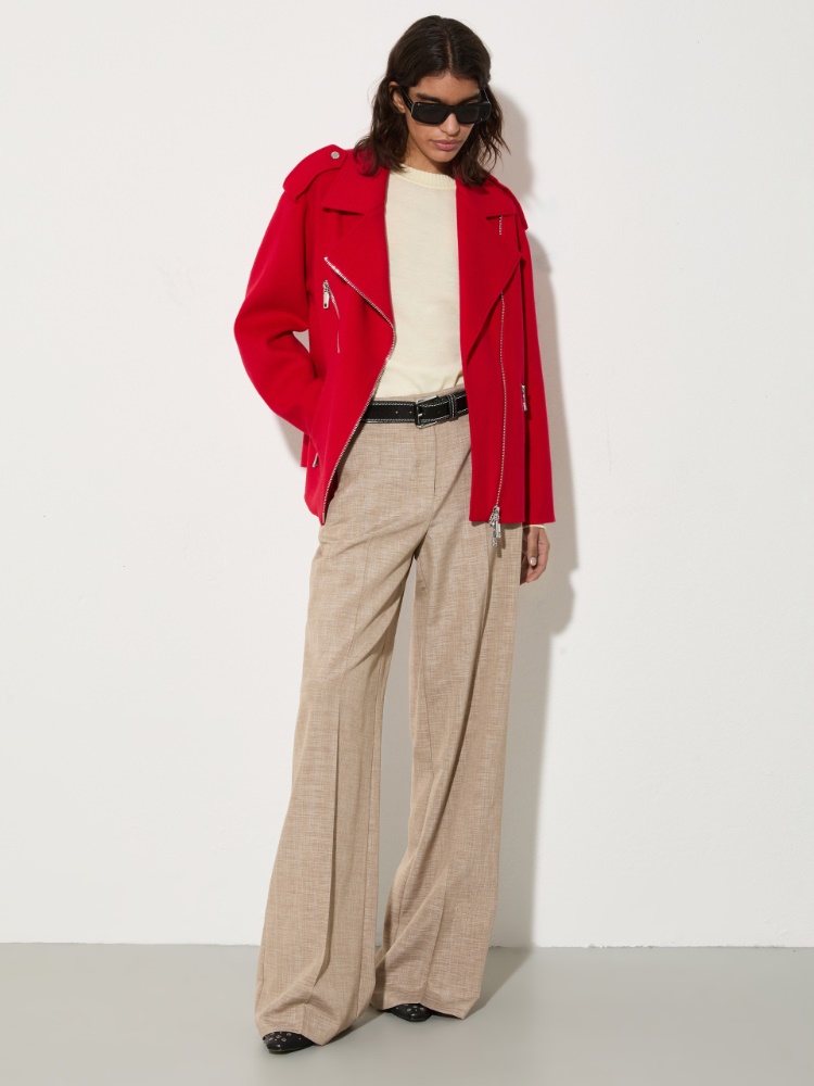 Giacca chiodo in lana double - MAX&Co. - 4