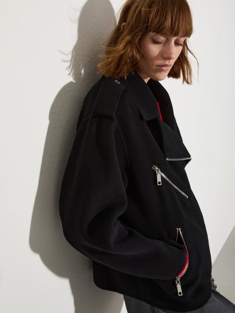 Wool biker jacket - MAX&Co. - 3
