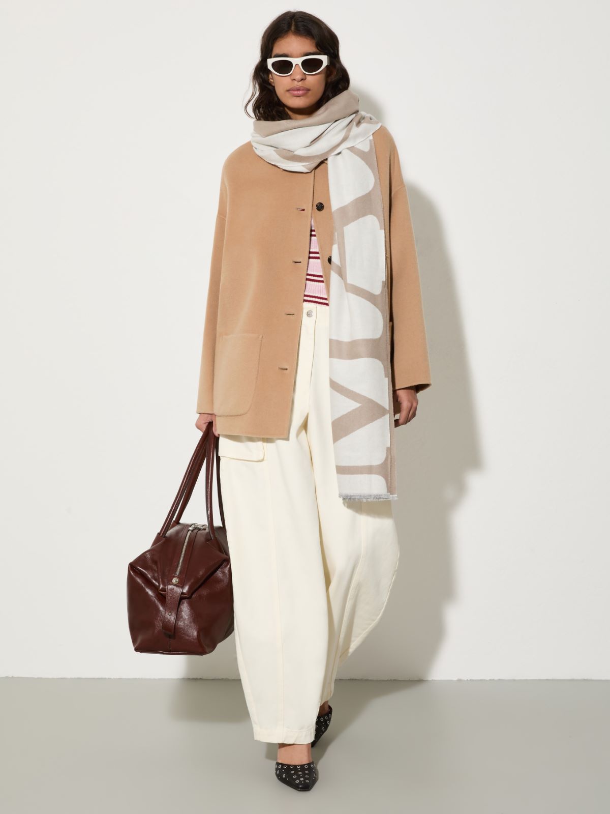 Wool shirt jacket - CAMEL - MAX&Co. - 4