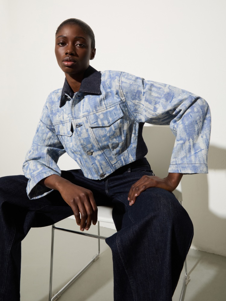 Jacquard fabric jacket - MAX&Co.