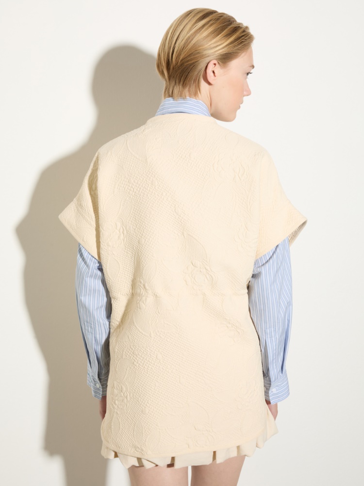 Matelassé fabric jacket - MAX&Co. - 2