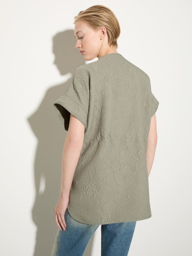 Matelassé fabric jacket - MAX&Co. - 2