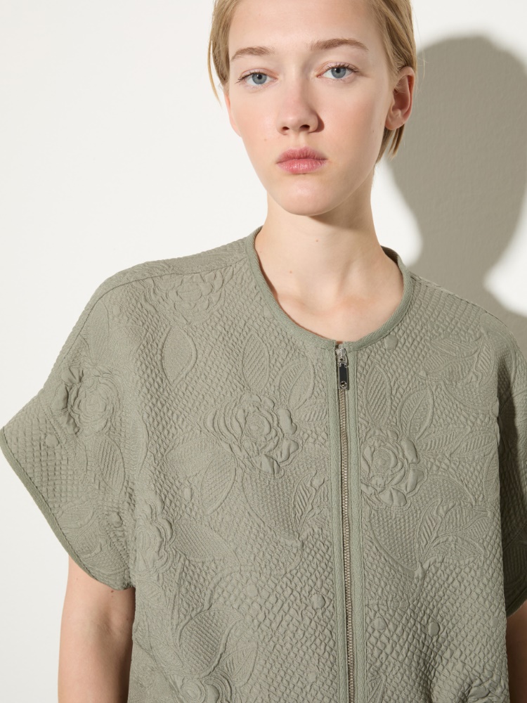 Matelassé fabric jacket - MAX&Co. - 3