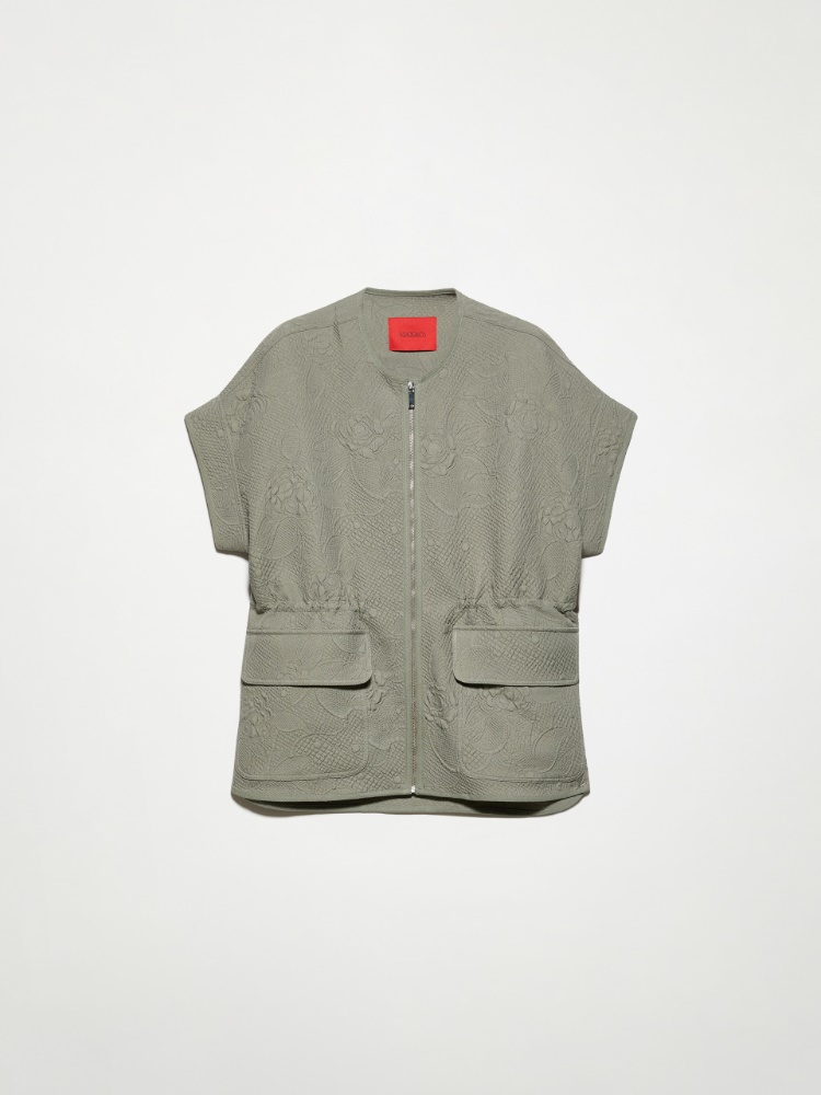 Matelassé fabric jacket - MAX&Co. - 6