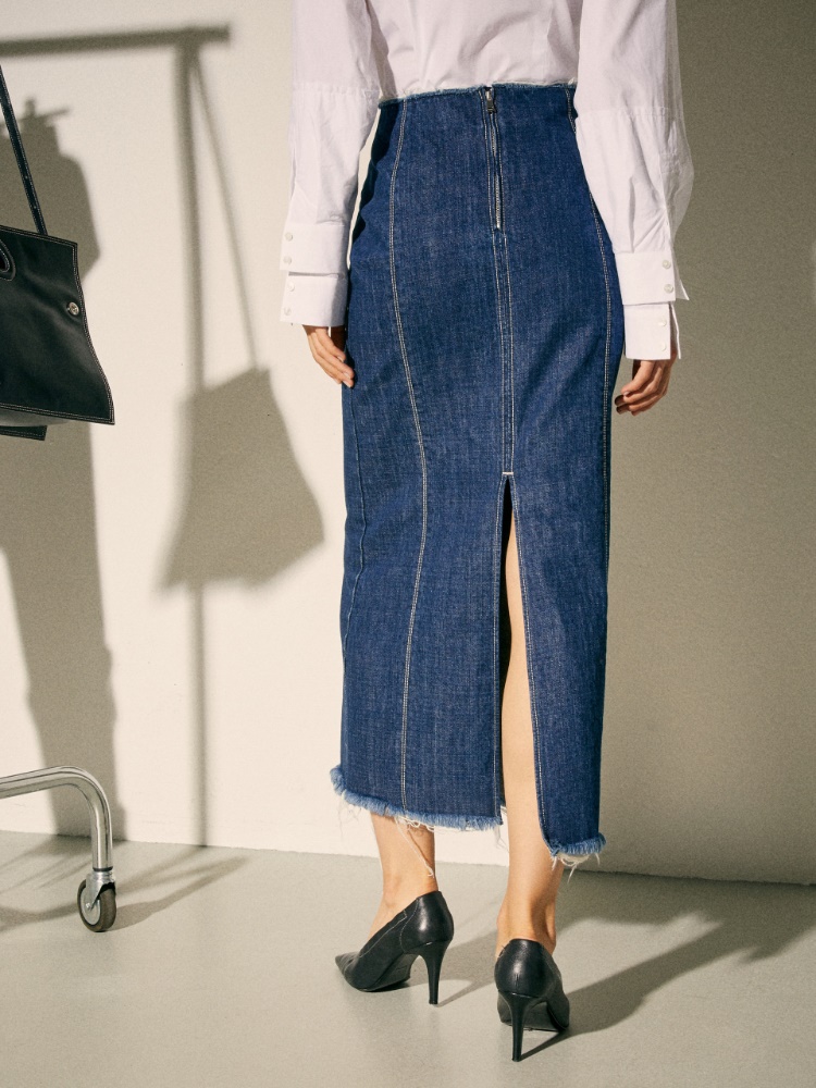 Denim skirt Sami Miró &Co.llaboration - MAX&Co. - 2