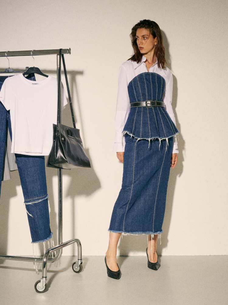 Denim skirt Sami Miró &Co.llaboration - MAX&Co. - 4