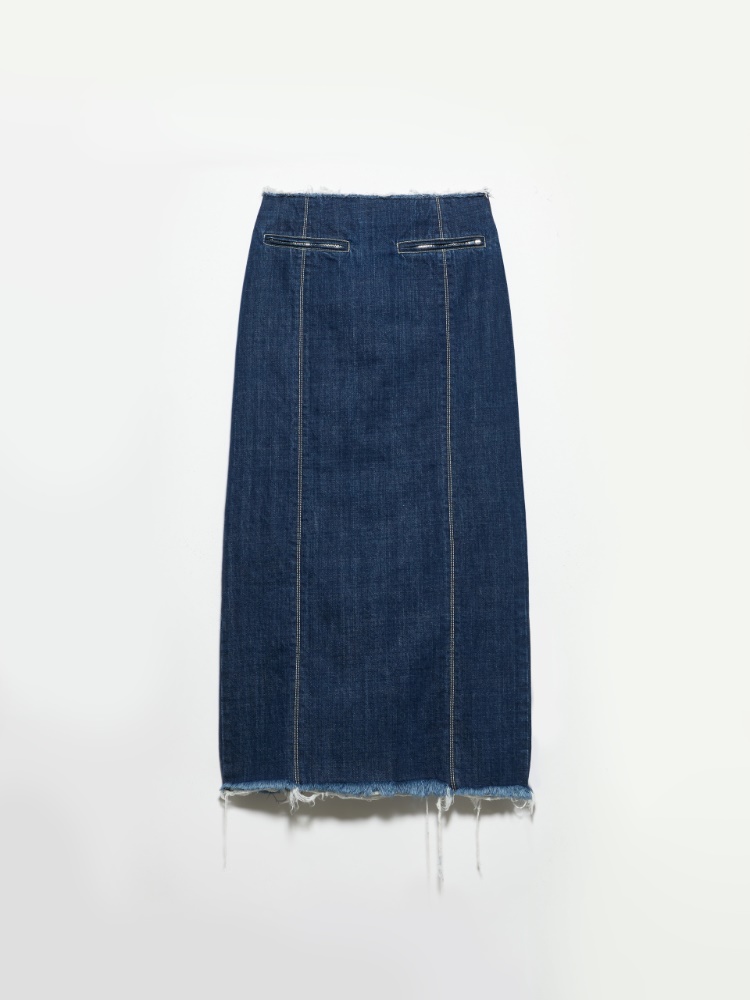 Denim skirt Sami Miró &Co.llaboration - MIDNIGHTBLUE - MAX&Co.