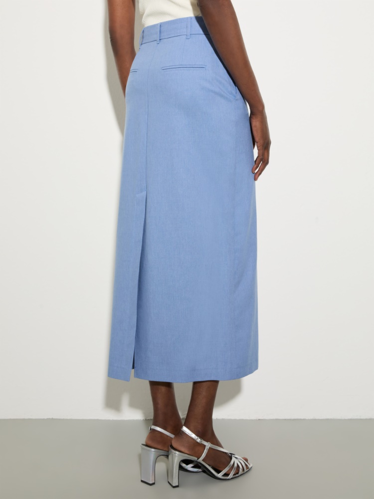 Gabardine column skirt - MAX&Co. - 2