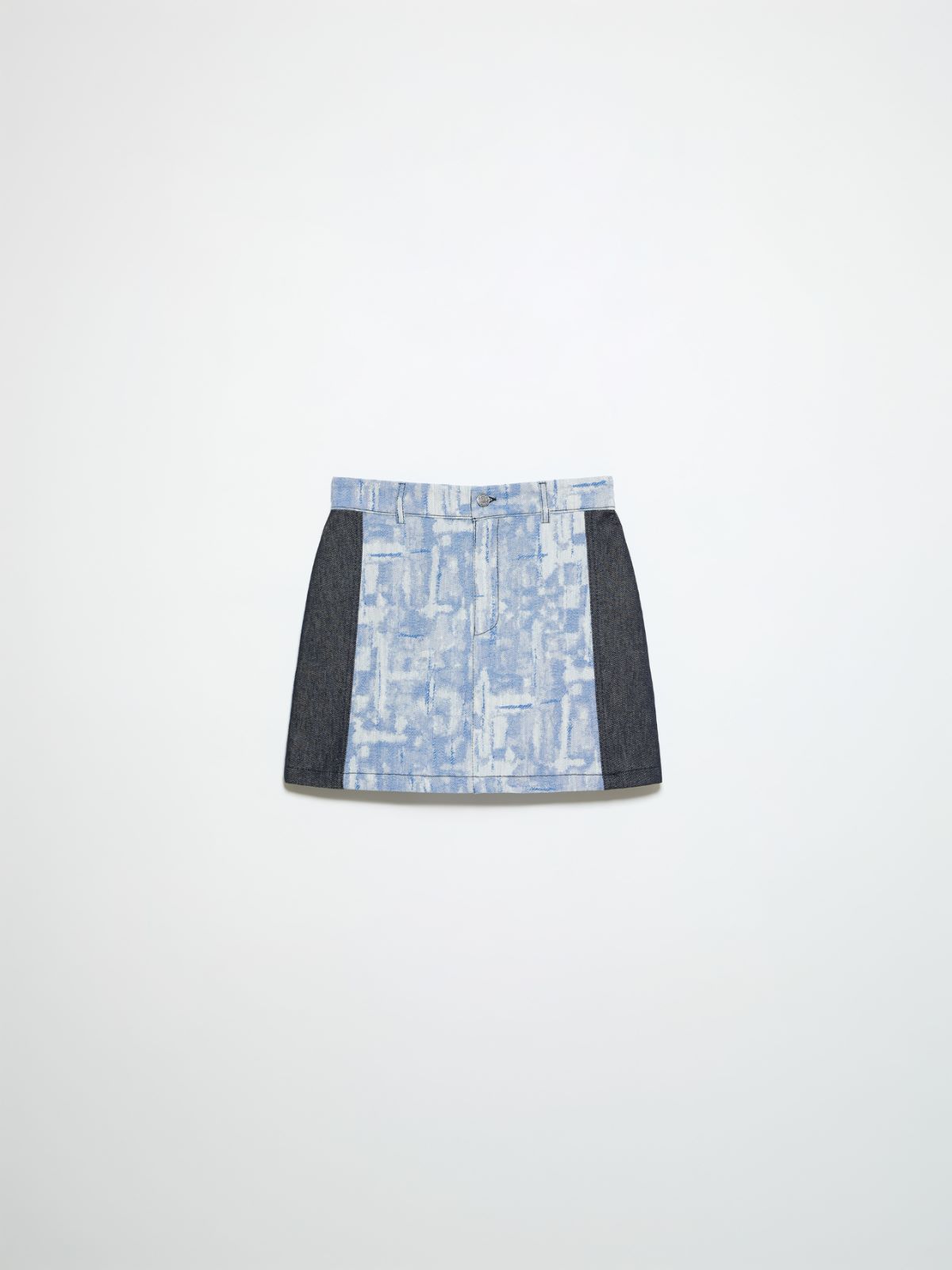 Minigonna in tessuto jacquard - BLUE JEANS - MAX&Co.