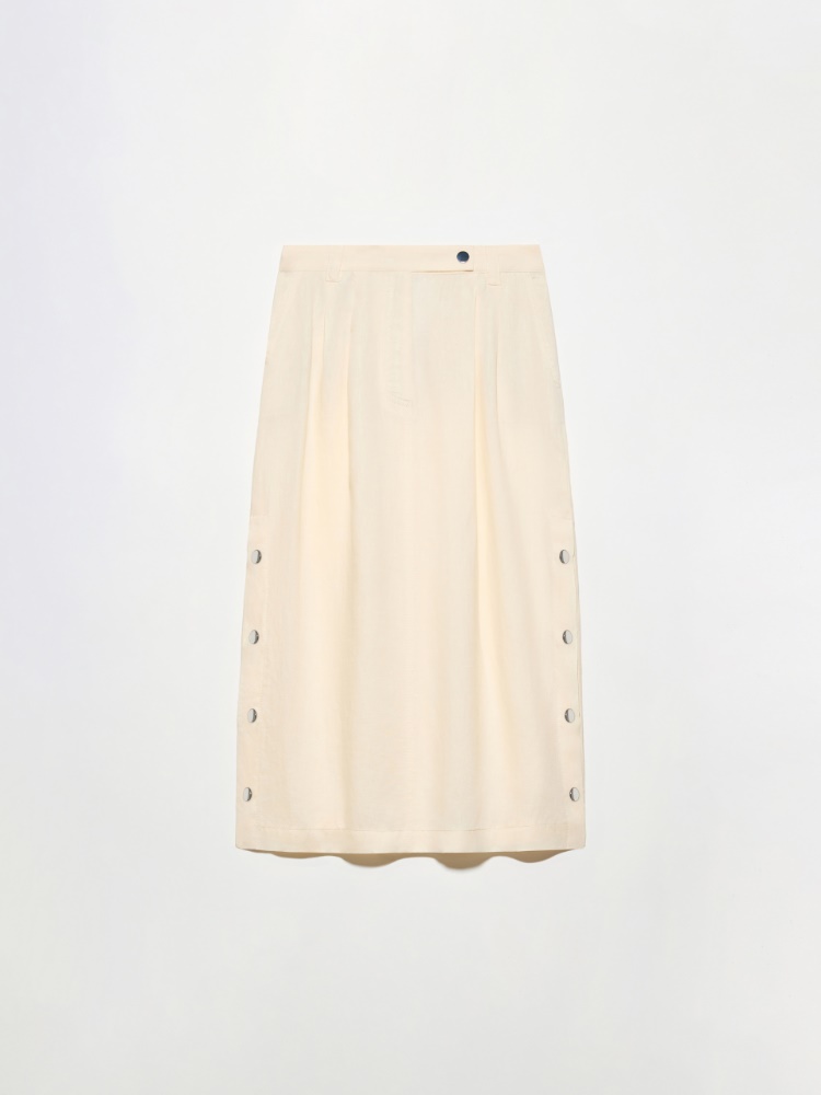 Pure linen midi skirt - MAX&Co. - 5