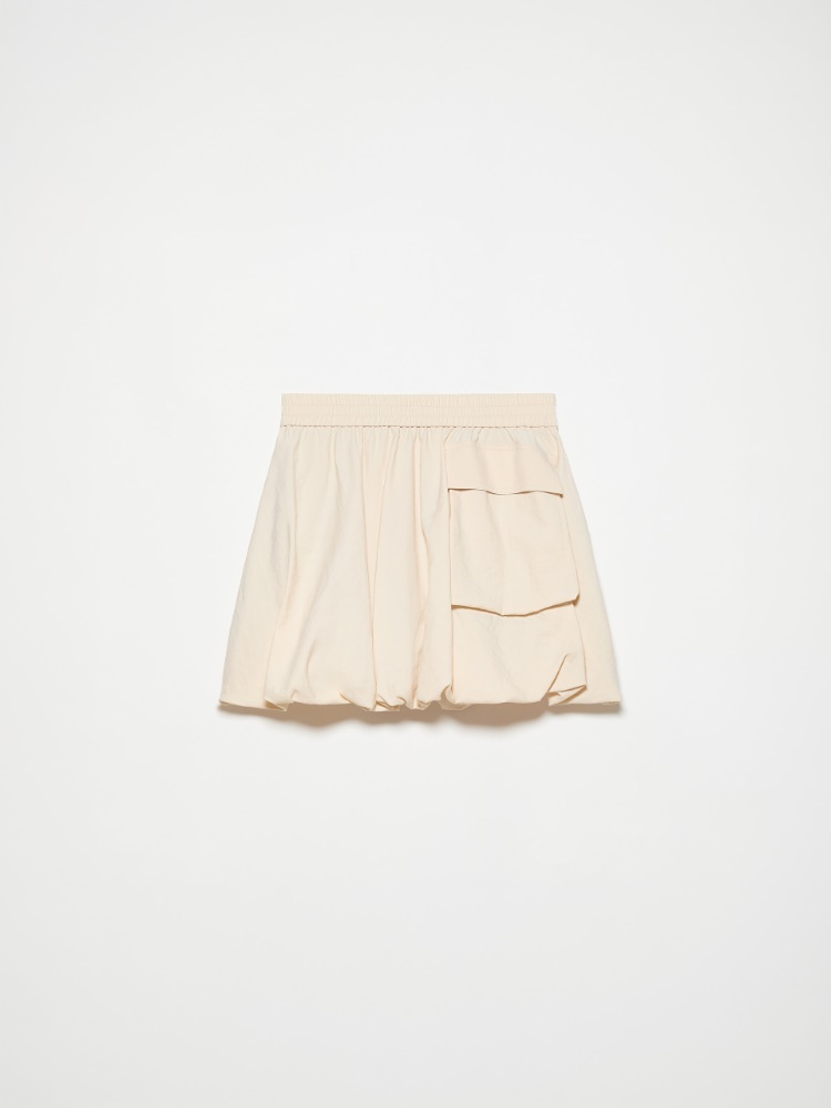 Minigonna balloon in nylon fluido - MAX&Co. - 5