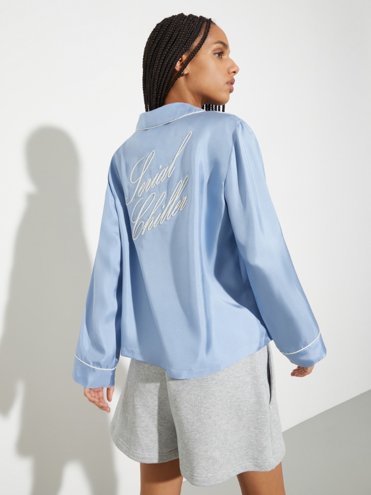 P. Terzini &Co.llaboration silk shirt - MAX&Co. - 2