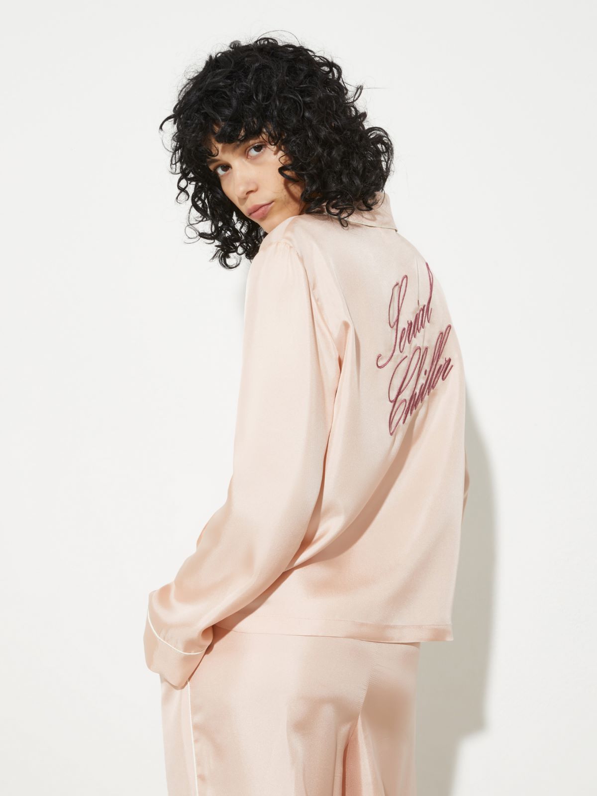 Seidenhemdbluse 1-800 Geschenkalarm mit Pietro Terzini, rosa | MAX&Co. Seidenhemdbluse 1-800 Geschenkalarm mit Pietro Terzini - ROSA - MAX&Co. - 2